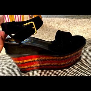 Yves Saint Laurent Wedge Sandal